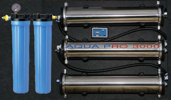 AQUA PRO 3000 (Reverse Osmosis Unit 3000 US Gallon Per Day) Reverse